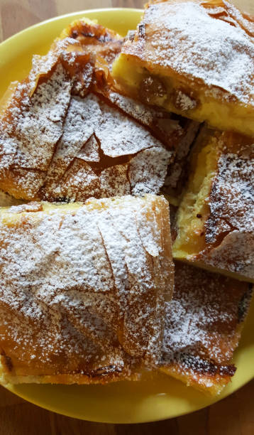 istock Greek cuisine, Bougatsa pie. 1322696696