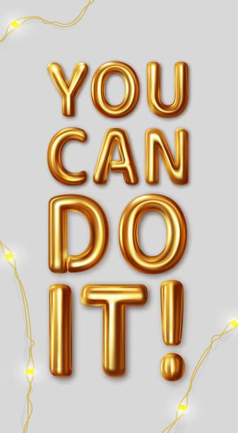 istock You can. Vector motivational inscription for the best wishes made 1322697680