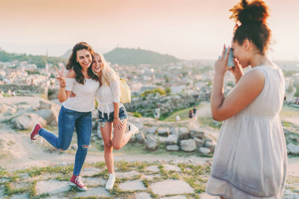 istock Friends traveling together 1322708436