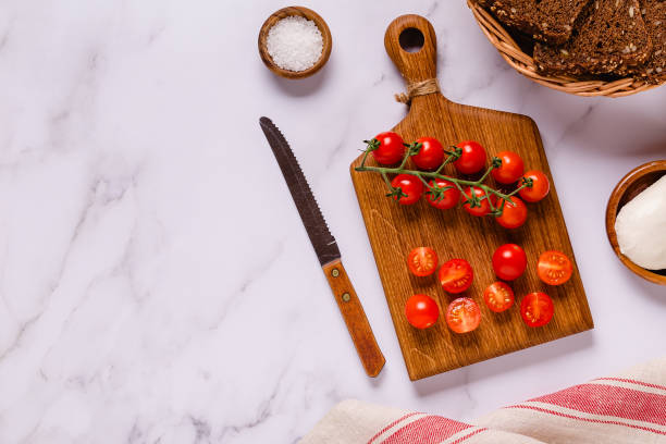 istock Ingredients for making caprese salad 1322710118