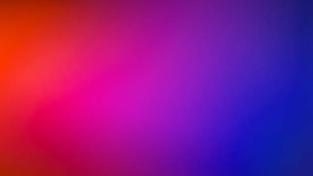istock Violet Purple, Navy Blue, Bright Pink, Red and Orange Defocused Blurred Motion Gradient Abstract Background 1322711780