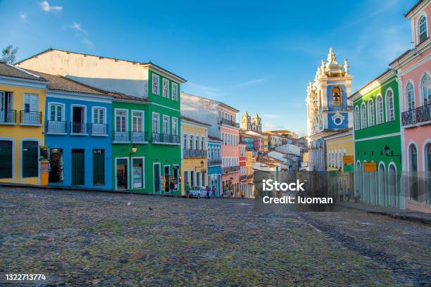 Pelourinho In Salvador Capital Of The State Of Bahia Stock Photo - Download Image Now