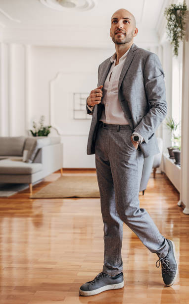 istock Elegant gentleman in modern apartment 1322716638