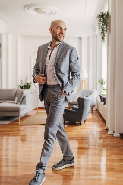 istock Elegant gentleman in modern apartment 1322716677