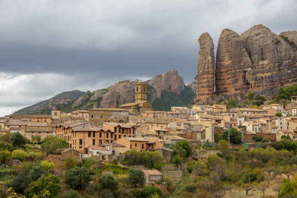 istock Los Mallos de Aguero, Huesca, Aragon, Spain 1322718155