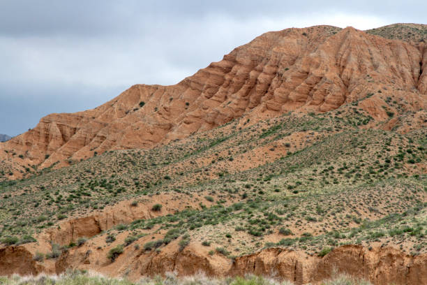 istock Clay hills of Kazakhstan. 1322720395