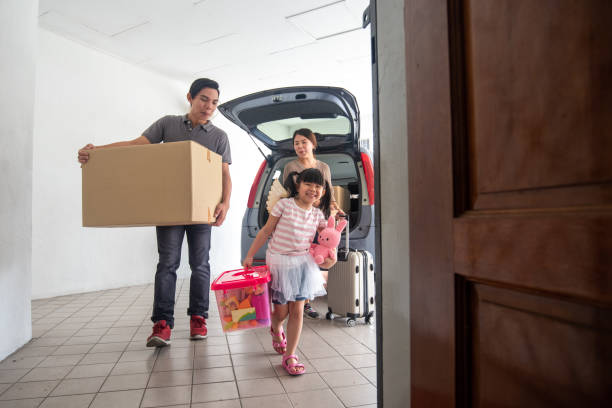 istock Family moving in new house 1322722830