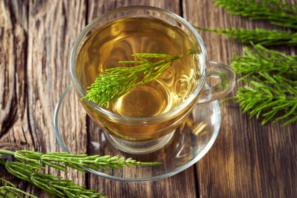 istock A cup of horsetail tea 1322725169