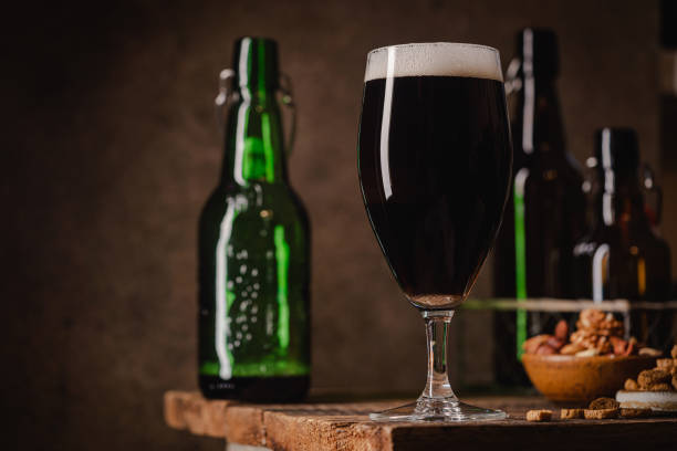 istock Glass of dark beer 1322733731