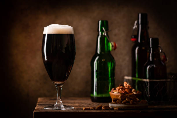 istock Glass of dark beer 1322733736