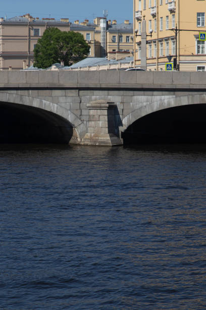 istock Old stone bridge over the river in the city 1322734002