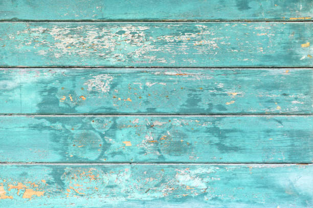 istock Background with wooden teal blue colored planks 1322739277