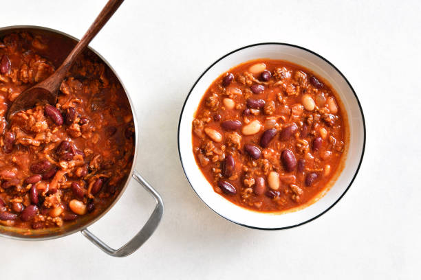 istock Cowboy beans with ground beef 1322743859