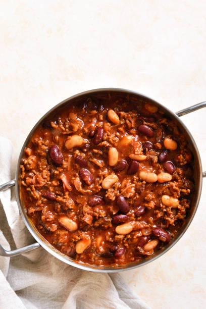 istock Cowboy beans with ground beef 1322743897