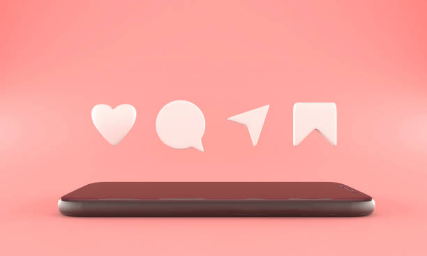 Social Media Concept stock photo