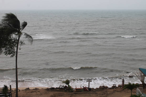 istock Big Waves during a thunderstorm at Freedom beach in Koh Samui in Thailand 1322745495