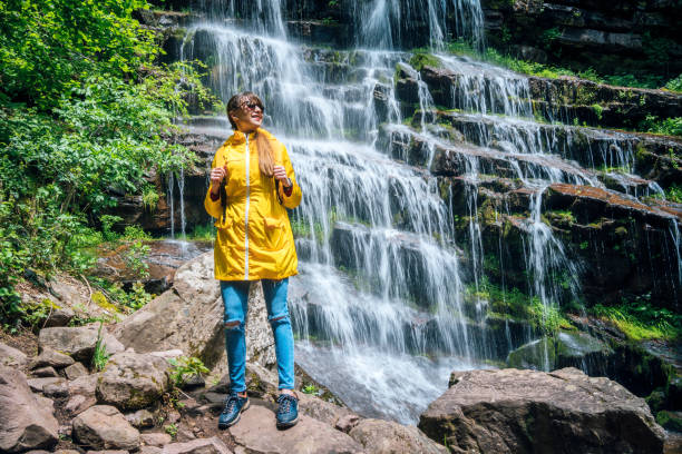 istock Young woman enjoying in nature 1322753157