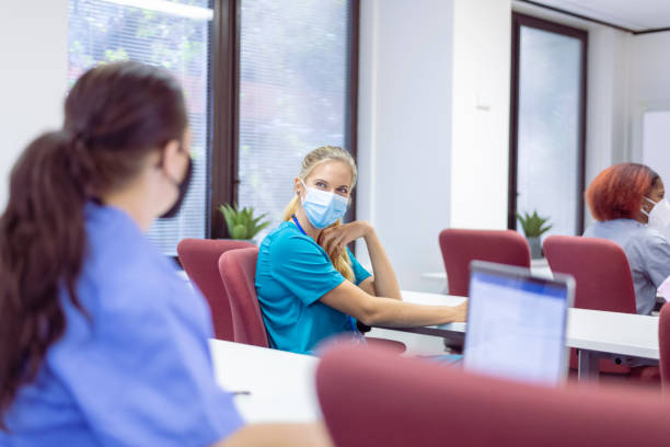 istock Nurses further their education during the pandemic 1322753236