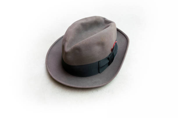 sombrero vintage - sombrero homburg fotografías e imágenes de stock
