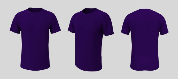 istock men's short-sleeve t-shirt mockup in front, side and back views 1322763098