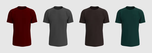 istock men's short-sleeve t-shirt mockup in front view 1322763985