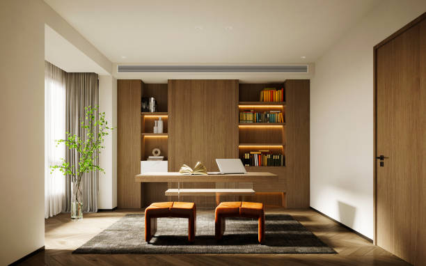 3d render của phòng học, văn phòng tại nhà - văn phòng tại nhà hình ảnh sẵn có, bức ảnh & hình ảnh trả phí bản quyền một lần