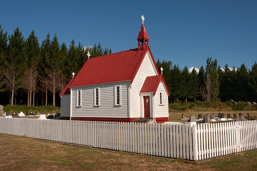 Waitetoko Church, on the shores of Lake Taupo
