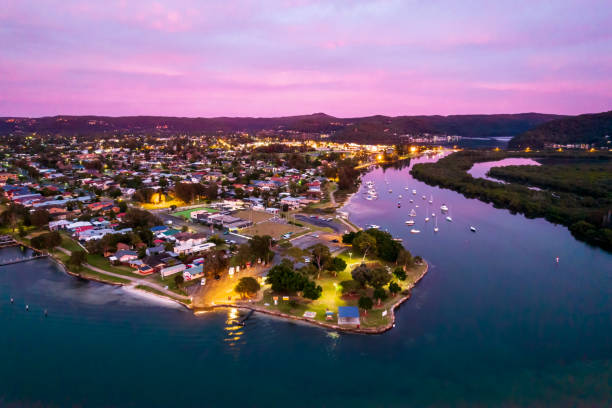 istock Dawn over Woy Woy and Brisbane Water 1322780137