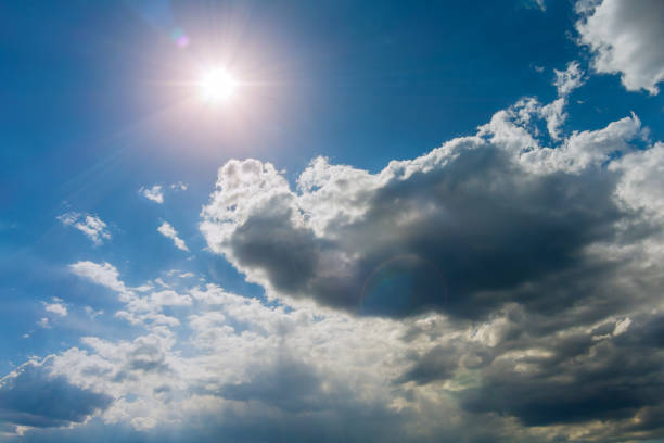 istock Sun nature in the cloudy sky 1322783028