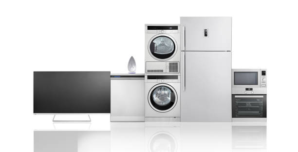 istock Stainless steel home appliances 1322787633