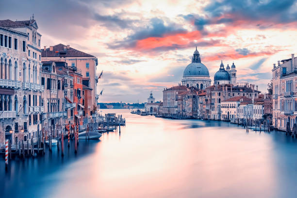 istock Grand Canal in Venice city 1322805876