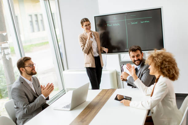 istock Multiethnic business people working together in the office 1322810328