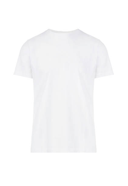 istock Men's white blank T-shirt template 1322815077