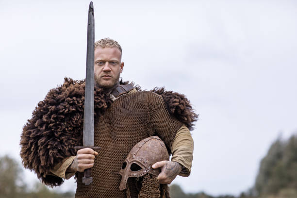 istock A handsome viking warrior outdoors 1322820616