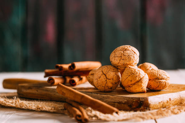 istock Delicious Almond Honey Cookies 1322822509