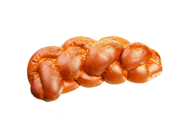 Sweet wicker challah for Shabbat