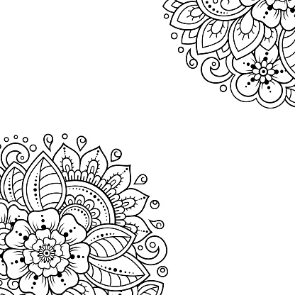 Decorative Tattoo Paper Cut Design Graphic by mehide021 · Creative