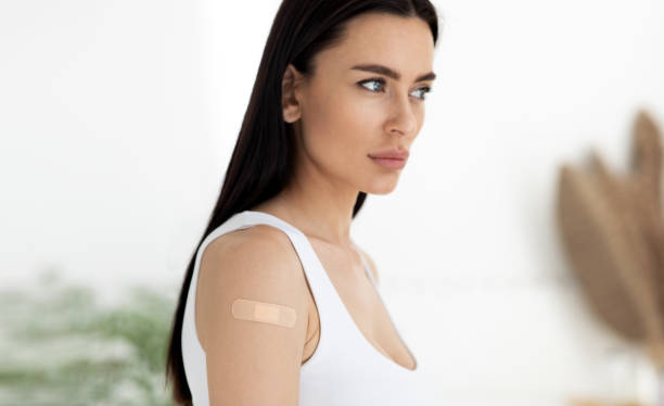 istock Protect life from coronavirus, immunization of population and recommendation prevention from flu 1322838912