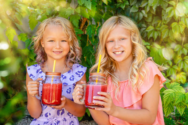 istock Two smiling Caucasian girls 1322849997