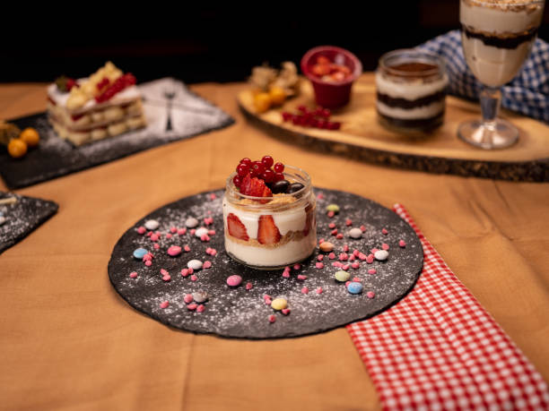 istock Dessert Jar Magnolia Dessert 1322851022