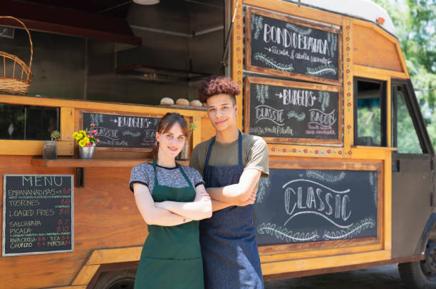 istock people working in a food truck 1322851523