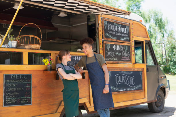 istock people working in a food truck 1322851569