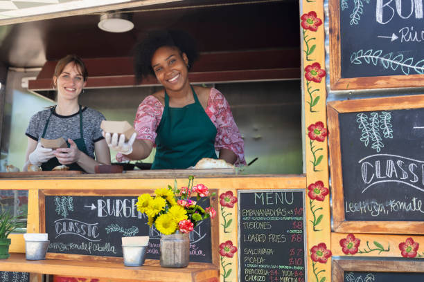 istock people working in a food truck 1322852330
