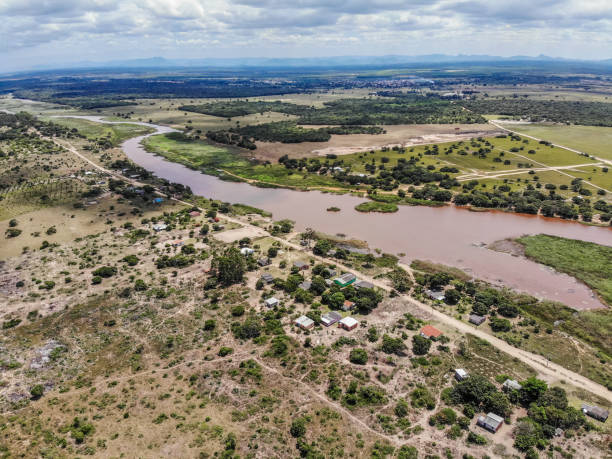 istock indigenous territory suffering from floods in the Rio Doce, Brazil 1322858932