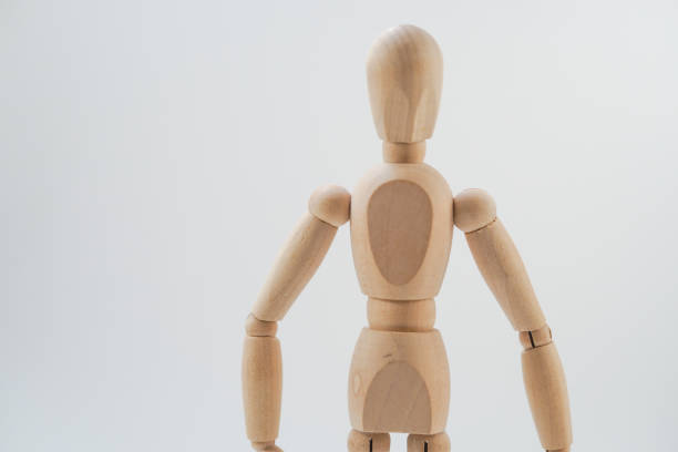 istock Image of a wooden doll 1322860147