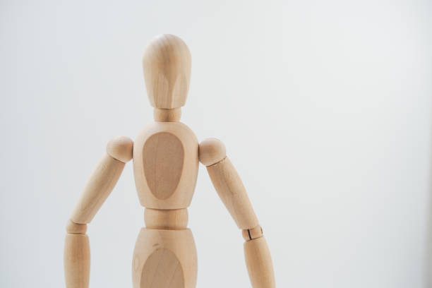 istock Image of a wooden doll 1322860257
