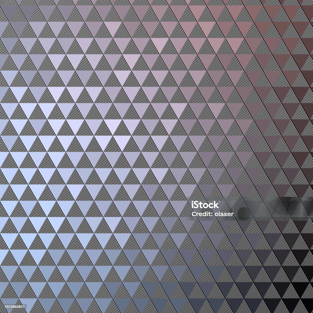 Reflective Triangle Pattern Double Triangle Patterns Colored Reflection And Stripes Stock ...