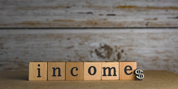 istock INCOME word written on wood block 1322866117