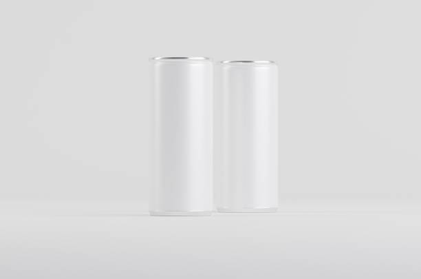 istock Aluminum White Soda Beer Can Mockup 3D Illustration 1322868841