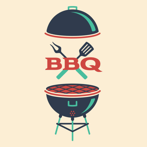 ilustrações de stock, clip art, desenhos animados e ícones de bbq grilling - barbecue chicken illustrations
